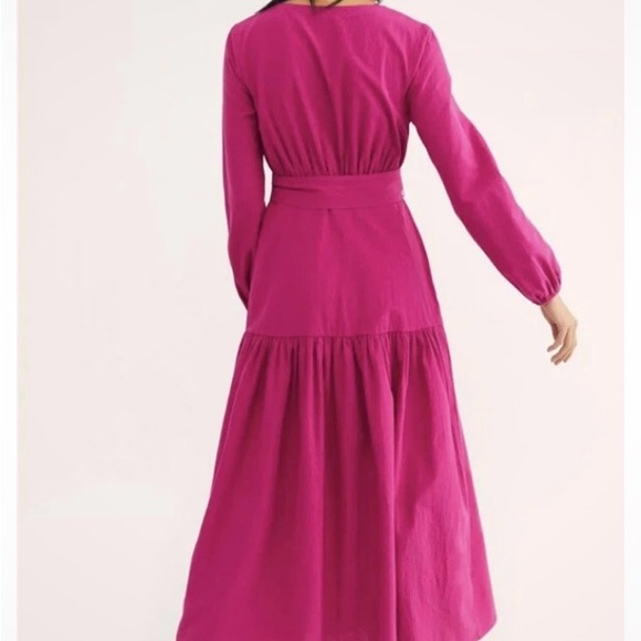 Free People Kendra belted button front Long Sleeve Mindi Dress - Picture 3 of 3
